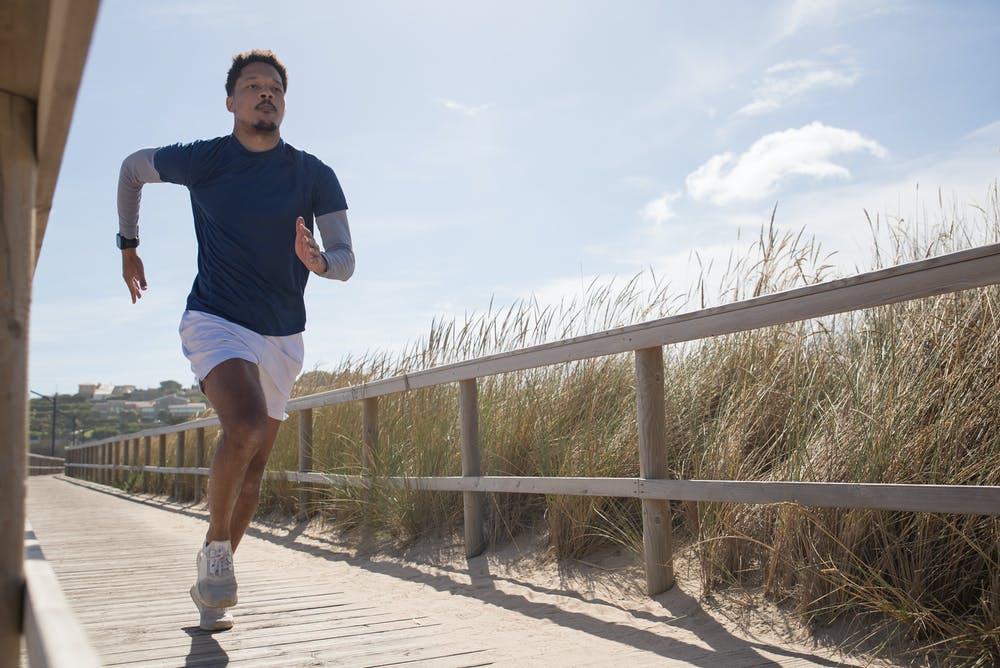 jogging