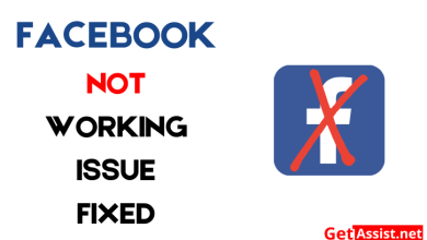 Facebook not Working