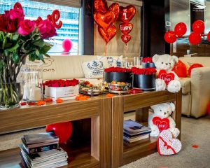 Valentine's Day Yacht Cruising
