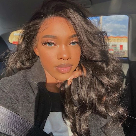 Body wave hair pattern