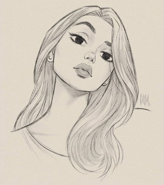 Girl Drawing