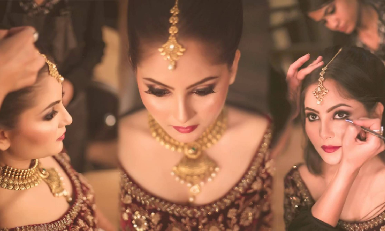 Bridal makeup services